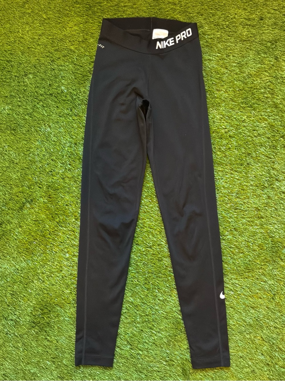 Nike Pro Dri-FIT Black High Rise Training Leggings Size XS